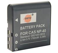 DSTE Ricambio Batteria Compatibile per Casio NP-40 NP-40DBA NP-40DCA Exilim EX-FC100 EX-FC100WE EX-FC150 EX-FC150BK Exilim Pro EX-P505 EX-P600 EX-P700 Exilim Zoom as Kodak LB-060