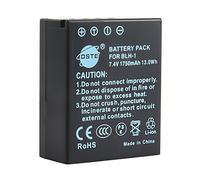 DSTE Ricambio Batteria Compatibile per Olympus BLH-1 BLH1 EM1 E-M1 Mark II E-M1-2