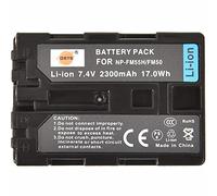 DSTE Ricambio Batteria Compatibile per Sony NP-FM50 NP-FM55H CCD-TR108 CCD-TR208 CCD-TR408 CCD-TR748 CCD-TRV106 CCD-TRV107 CCD-TRV108 DCR-PC103 DCR-PC104