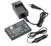 DSTE Ricambio Batteria + DC29E Caricabatteria per FUJIFILM NP-60 FinePix 50i 601 F401 Zoom F410 Zoom F601 Zoom M603 Zoom KODAK EcomoyShare DX6490 DX7440 DX7590 Zoom DX7630 LS420 LS433