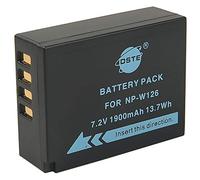 DSTE Ricambio Batteria per FUJI NP-W126 X-A3 X-T2 XFmmf2 NP-W126 FinePix HS30EXR HS33EXR HS35EX HS50EXR X-A1 X-A2 X-A3 X-E1 X-E2 X-M1 X-Pro1 X-T1 X-T2 X-T10 X-T50 XFmmf2