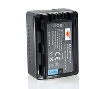 DSTE Ricaricabile Li-ion Batteria Compatibile per VBT190 e Panasonic HC-V270,HC-V380,HC-V510,HC-V520,HC-V520M,HC-V530,HC-V550,HC-V550M,HC-V710,HC-V720,HC-V720M,HC-V727,HC-V730 Fotocamera
