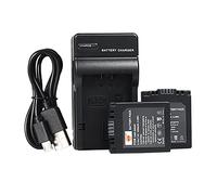 DSTE S002E - Batteria agli ioni di litio (confezione da 2) e caricabatterie micro USB compatibile con Panasonic CGA-S002, CGA-S002A