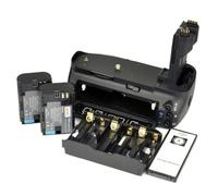 DSTE Telecomando Verticale Batteria Presa per Canon EOS 7D DSLR Fotocamera come BG-E7 con 2-pack LP-E6