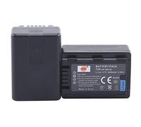 DSTE VW-VBK180 - Batteria ricaricabile agli ioni di litio (2 pezzi) compatibile con Panasonic HC-V10, HC-V100, HC-V500, HC-V700, HDC-HS60, HDC-HS80, HDC-SD40, HDC-SD60, HDC-SD80, HDC-SD90