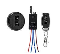 dstfuy interruttore telecomandato,relè 220 V/230V/240 V / 10 A senza cablaggio, mini interruttore remoto per luci, 328 piedi a lungo raggio per elettrodomestici, plafoniere,pompa dell'acqua.(new)