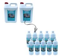 DSTOCK60 - 5 litri di alcool isopropilico 99.9% extra puro - Isopropanolo liquido IPA perfetto come solvente, detergente e sgrassante, confezione da 2