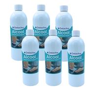DSTOCK60 Bottiglie da 1 litro di alcool isopropilico 99,9% extra puro (confezione da 6 bottiglie), Isopropanol liquido IPA perfetto come solvente, detergente e sgrassante.