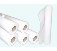 DSTOCK60 - DRAP EXAMEN 60 x 35 cm - Bianco liscio - 135 forme - 2 x 18 g - Set di 6 rotoli
