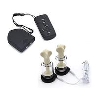 DstoLusre Pompa for capezzoli a Vuoto, Ventosa for capezzoli for clitoride Sessuale con Telecomando Senza Fili, Giocattolo Erotico for aspirazione capezzoli for Donne