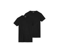 Dstrezzed Bronson 2 Pack Round Neck Tee Bamboo Blend Underwear, Nero, L Uomo