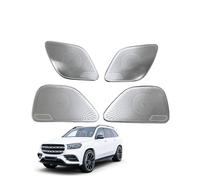 DSUTMLE Griglie Protezione Altoparlanti per GLE/GLS W167 X167 2020-2024 Altoparlante Griglia Coperchio Guardia Protezione Casse Copertura Accessori Audio Auto,Car-door-horn-cover-4pcs