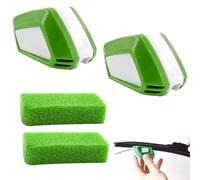 DSWERMG 2 Pezzi Taglierina Tergicristalli per Skoda Superb II (Typ 3T), Auto Riparatore Spazzole Tergicristallo Strumento con Spugna Auto Accessori