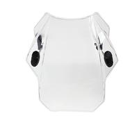 DSWILNV Deflettore Aria Parabrezza Compatibile con Suzuki per Robber 1200S per GSF1200S 2006 per SFV650 2009-2015 Parabrezza per Moto con Montaggio sul Manubrio