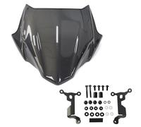DSWILNV Deflettore Aria Parabrezza per CB750 per Hornet 2023 2024 Parabrezza per Moto Parabrezza Anteriore Parabrezza Deflettore Antivento Supporto Visiera Estensione Spoiler Parti