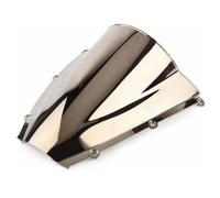 DSWILNV Deflettore Aria Parabrezza per CBR600RR F5 2003 2004 Parabrezza per Moto Parabrezza Schermo A Doppia Bolla Estensione Spoiler Accessori per Moto Parti di Ricambio