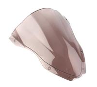 DSWILNV Deflettore Aria Parabrezza per ZX-10R 2016 2017 2018 Parabrezza per Moto Parabrezza A Doppia Bolla Spoiler di Estensione Accessori per Parabrezza Ausiliario