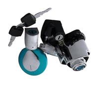 DSWILNV Moto Avviamento Chiave Compatibile con Rebel per CMX250 per Magna 250 per VT250 Interruttore di Blocco Accensione Interruttore di Avviamento A Barilotto Interruttore di Avviamento A Barilotto
