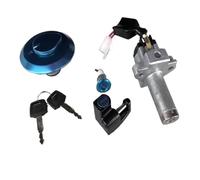 DSWILNV Moto Avviamento Chiave Compatibile con XR125L per XR125 per XR150 2014-2018 Coperchio del Serbatoio di Accensione per Motocicletta Set di Lucchetti per Casco Blocco di Accensione Interruttore