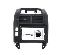 DSWILNV Pannello Console Centrale Compatibile con per Polo 2004 2005 2006 2007 2008 2009 2010 2011 1 Pz Autoradio Autoradio Anteriore Cruscotto Centrale Facias(F Black-Cord-Outlet)