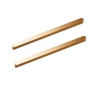 DSWZLQDXB 2 pezzi Tiretti Lega di alluminio maniglia del cassetto Manopole cabinet Pomello per ante Maniglie per tiranti tiri del cassetto per le dell'armadio (Hole pitch 448mm,gold)