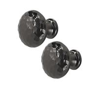 DSWZLQDXB 2 pezzi Tiretti per Scarpiere cabinet Lega di zinco Maniglia per Armadietti Maniglie per ante cantinetta Pomelli tiri cassetto Manopole dell'armadio,Comodini,cucina (Single hole,Black)
