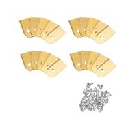 DSXPZBGED Kit Lame da Taglio for Tosaerba, Compatibile con Husqvarna, Compatibile con Gardena, Accessori for La Riparazione di Tosaerba Robotizzati, Lama da Taglio in Acciaio Inossidabile(Gold)