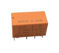 DSY2Y-S-205L/212L/224L 5/12/24VDC Due set di 8 gambe 1A 120VAC HK19F 4078 Relè di piccola potenza(DSY2Y-S-224L)