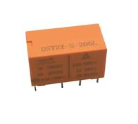 DSY2Y-S-205L/212L/224L 5/12/24VDC Due set di 8 gambe 1A 120VAC HK19F 4078 Relè di piccola potenza(DSY2Y-S-205L)