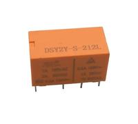 DSY2Y-S-205L/212L/224L 5/12/24VDC Due set di 8 gambe 1A 120VAC HK19F 4078 Relè di piccola potenza(DSY2Y-S-212L)