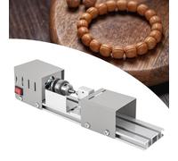 DSYOGX - Mini tornio, 96 W, tornio in miniatura, 4000 - 9000 rpm, tornio in legno, tornio da tavolo multifunzione per tornitura, intaglio, levigatura e taglio