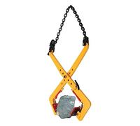 DSYOGX Pinza per marciapiede, 33 - 70 cm, massima capacità di trazione 500 kg, pinza per il sollevamento di legno, tavole, pallet di legno