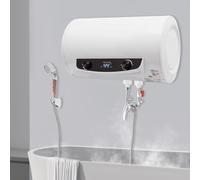 DSYOGX Scaldabagno elettrico da 35 l, a risparmio energetico, valvola di sicurezza, scaldabagno orizzontale, pronto per il collegamento, 2 kW