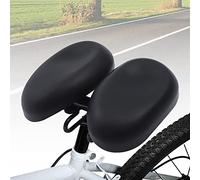 DSYOGX Sella per bicicletta, in pelle PU, senza naso, per la maggior parte Depression biciclette, colore nero