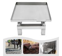 DSYOGX - Tavolo vibrante per calcestruzzo, 50 W, piccolo vibratore per calcestruzzo, in acciaio inox, blocco di prova vibrante per forme di vibrazione, aumento della resistenza del calcestruzzo, 35 x