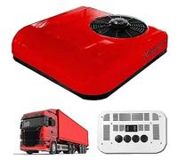 DSYYNAY Aria condizionata per caravan - 12 V/24 V - Condizionatore a tetto per monovolumi, camper, camion, veicoli agricoli, escavatori(Red24 V)