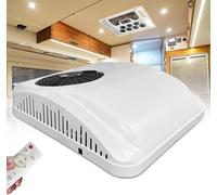 DSYYNAY Camper Aria Condizionata 12 V-220 V, Aria Condizionata Roulotte con Raffreddamento e Riscaldamento, per Roulotte, Camion, Camion, Camion, Con Telecomando (72 V)