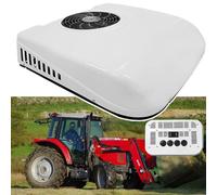 DSYYNAY Condizionatore d'aria da tetto 12 V/24 V per trattori, camion, camper, autobus - Soluzione di raffreddamento escavatori, veicoli agricoli e altro(24 V)