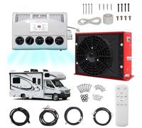 DSYYNAY Condizionatore Elettrico di Raffreddamento Macchina Integrata Aria Condizionata Parcheggio per Veicoli Recreativi Camion Veicoli da Costruzione(Rete,24V)