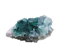 DSZUJTYROP 1 Pc Raw Fluorite, Green Crystal Cluster for Home Office Decoration,Quartz for,80~130g