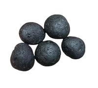 DSZUJTYROP 1 Pezzo da 2-4 cm di Meteorite Pietra Nera, Rocca, Potere cosmico, Souvenir Collezione for la Salute fortunata