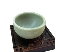 DSZUJTYROP 1 Pezzo di Ciotola di Grigio Scuro, Set da tavola, Set da Vino, Pietre spirituali, Ornamenti viventi