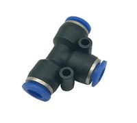 DSZUJTYROP 10 Pc Low Pressure Atomizing Misting Nozzle Spray Injector Atomization Head Mister Mist Spraying System(Tee)