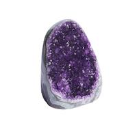 DSZUJTYROP Amethyst Crystal Geode Cluster Quartz Crystals Raw Irregular Gemstone for Home Decoration,800-1000g
