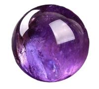 DSZUJTYROP Amethyst Crystal Sphere Ball Stone Stones, ball-23~27mm