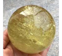 DSZUJTYROP Citrine Quartz Sphere Crystal Ball Ornaments