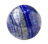 DSZUJTYROP Crystal Ball Decorative with Stand Lapis Lazuli Stone Gemstone Sphere Ornaments,60mm