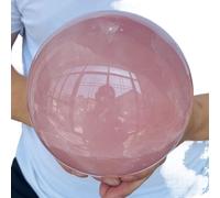 DSZUJTYROP Decorative Ornaments Rose Quartz Ball Crystal (Size : 1500-1600g)