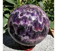 DSZUJTYROP Dreamy Amethyst Sphere Quartz Crystal Ball Ornaments (Size : 800-900g)