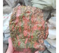 DSZUJTYROP Flower Green Gemstone Crystal Rough Stone Home Display Collection Gift Decor(1000-1200g)